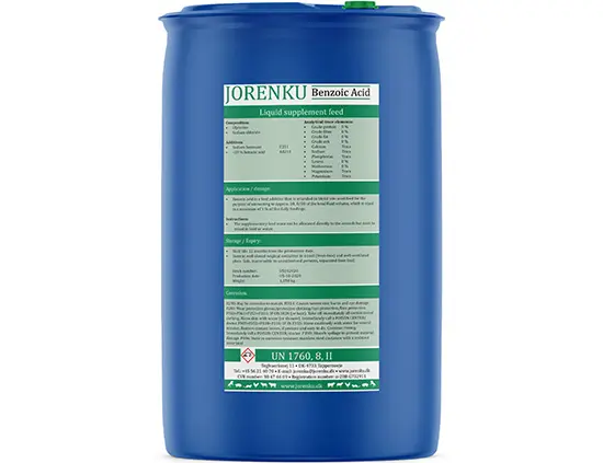Benzoic acid from Jorenku
