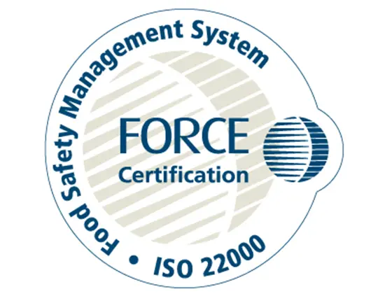 ISO 22000 certificate